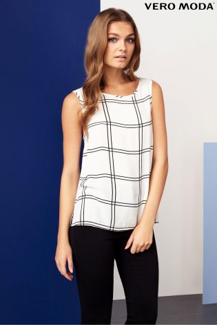 Vero Moda Check Tank Top